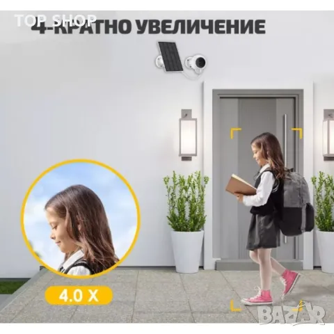 Соларна камера-компактна с 3MP UHD, снимка 5 - IP камери - 49237966