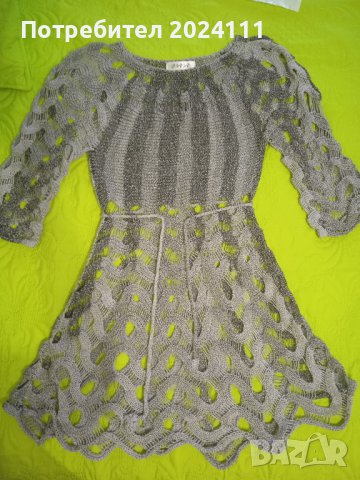 Продавам плетени дамски блузи и туники, снимка 1