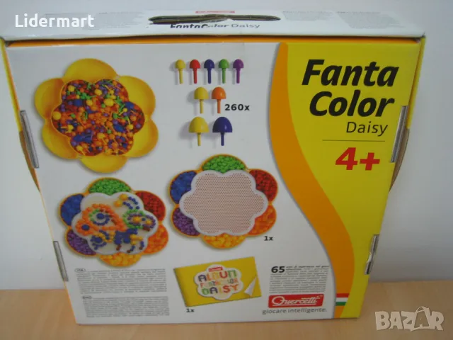 Детска мозайка - Quercetti, снимка 7 - Игри и пъзели - 47915051