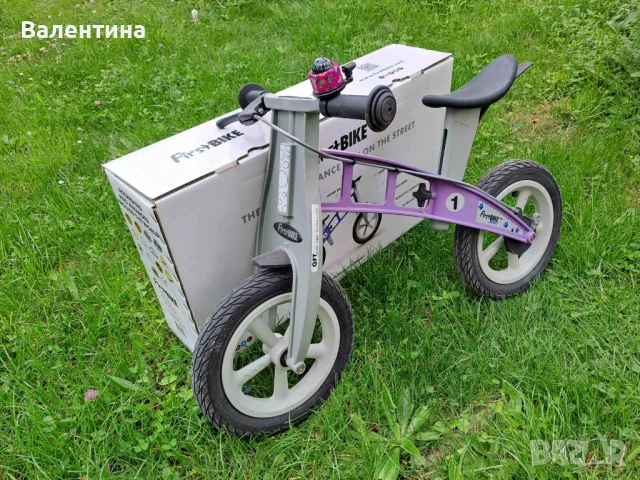 Колело за баланс FirstBike Street Violet 