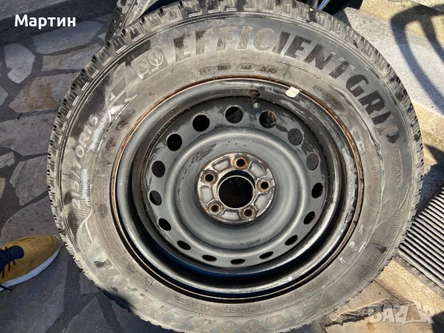 4 Метални джанти с гуми за Mitsubishi Outlander II, снимка 2 - Гуми и джанти - 43701943