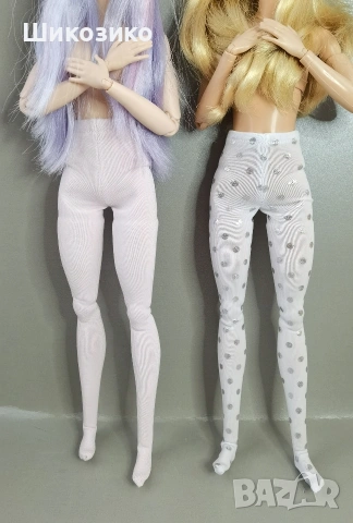 чорапогащници за кукла тип Барби, снимка 2 - Кукли - 53304550