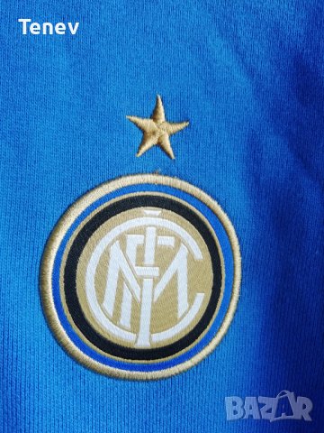 Inter Milan 1908 Nike оригинален суичър Интер Милан размер L , снимка 4 - Спортни дрехи, екипи - 43283290