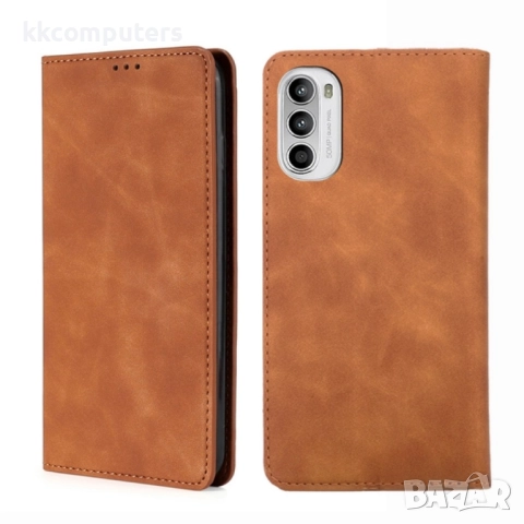 Motorola Moto G52 4G/G82 5G Magnetic Кожен Калъф и Протектор, снимка 7 - Калъфи, кейсове - 52583843