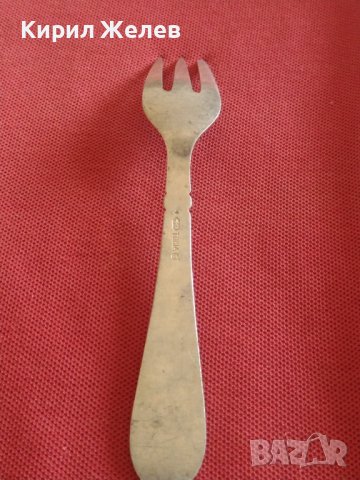 Стара вилица за десерт с маркировка TOCLA за КОЛЕКЦИЯ ДЕКОРАЦИЯ 35283, снимка 5 - Други ценни предмети - 43848496