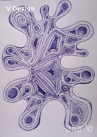 Абстрактни картини "Елементи"- вариации, снимка 9 - Декорация за дома - 52397252