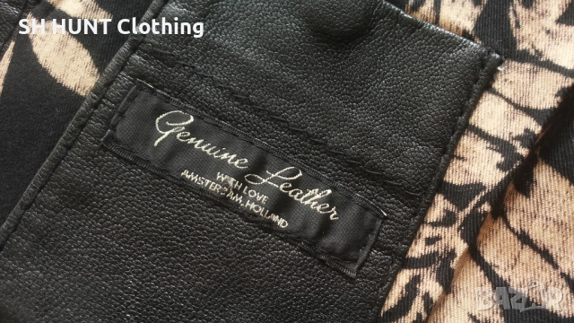 SCOTCH AND SODA Real Leather Jacket Размер M мъжко яке естествена кожа 37-67, снимка 13 - Якета - 52159661