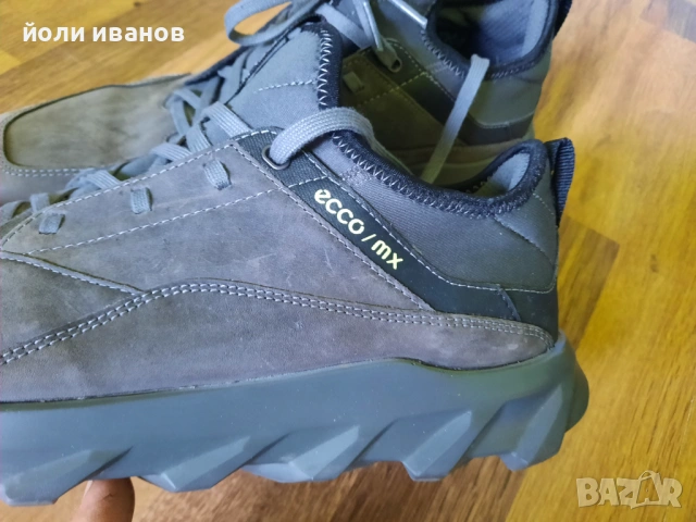 ECCO-кожени маратонки 45 номер, снимка 4 - Маратонки - 53256553