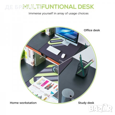 Геймърско бюро с аксесоари  ERK-I0D-47B, снимка 2 - Бюра - 35095545