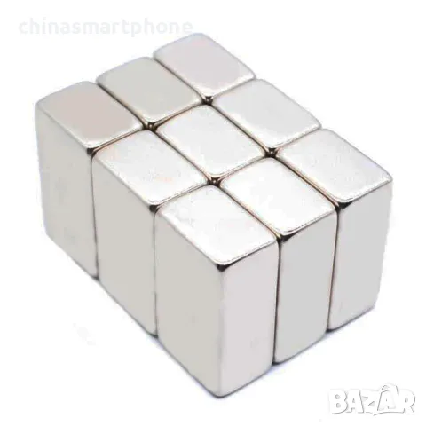 Неодимов магнит 25x20x10mm N52 1300-2600Gs 35гр правоъгълен | moqtmagazin.com, снимка 6 - Други машини и части - 47762261