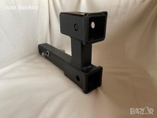 двоен приемник за теглич квадрат американски стандарт, снимка 2 - Аксесоари и консумативи - 43982691