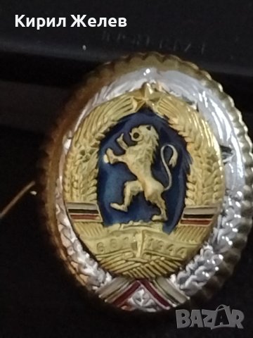 Рядка кокарда Народна милиция от комунизма перфектно състояние без липси 27147, снимка 2 - Колекции - 43711623