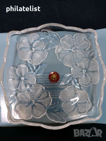 Walther Glas Flower Francis чиния, снимка 2 - Чинии - 40358031