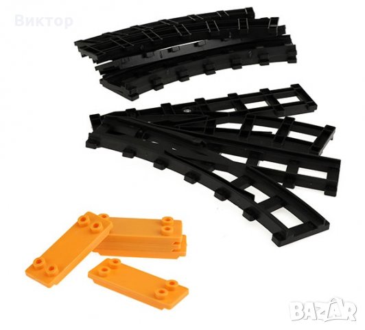 Влак с релси и аксесоари Toi-Toys, снимка 11 - Коли, камиони, мотори, писти - 26796720