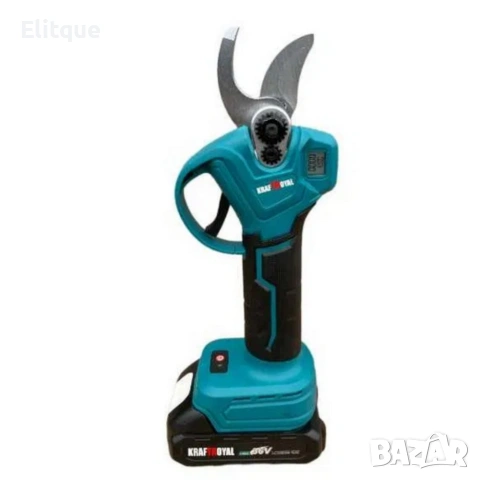 Комплект акумулаторна ножица KraftRoyal с 2 батерии и куфар — мощно и прецизно рязане, снимка 3 - Други инструменти - 53338068