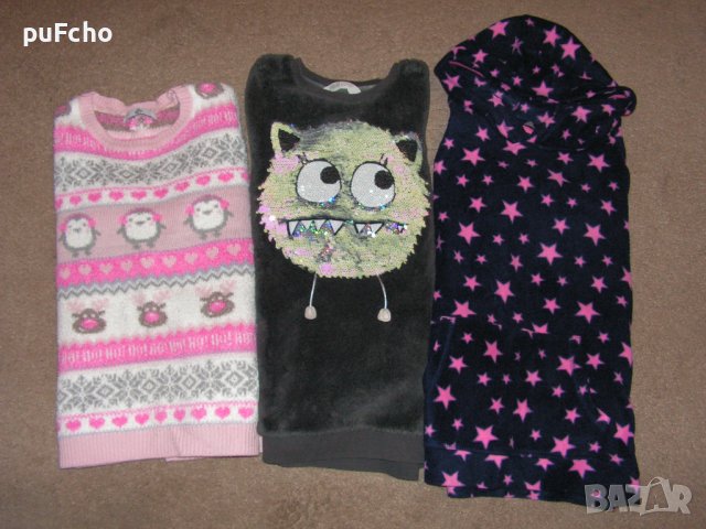 Пуловери H&M, George и Marks & Spencer за 11-12 год., снимка 1 - Детски пуловери и жилетки - 39479246