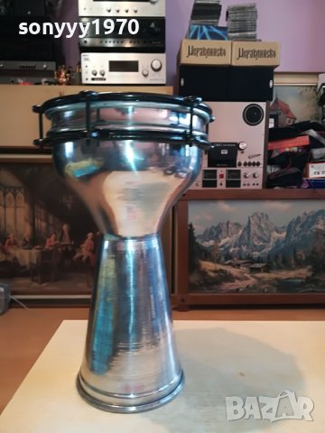 ТАРАМБУКА НОВА 40СМ ИНОКС ОТ СИРИЯ 3003231334, снимка 3 - Ударни инструменти - 40192168