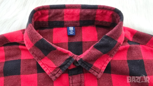 Детска карирана риза 11-12 години , снимка 7 - Детски ризи - 52772453