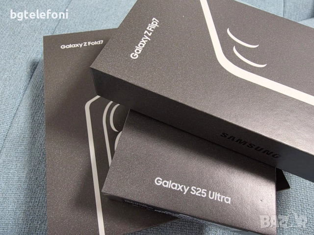 Samsung Galaxy Fold 7 256 , Flip 7 256 , S25 Ultra 512 ,запечатани чисто нови, снимка 5 - Samsung - 51800369