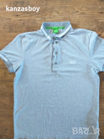 hugo boss green - страхотна мъжка тениска КАТО НОВА , снимка 5 - Тениски - 40125984