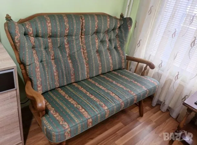 Канапе и кресло в ретро стил Внос Германия , снимка 4 - Дивани и мека мебел - 48897476