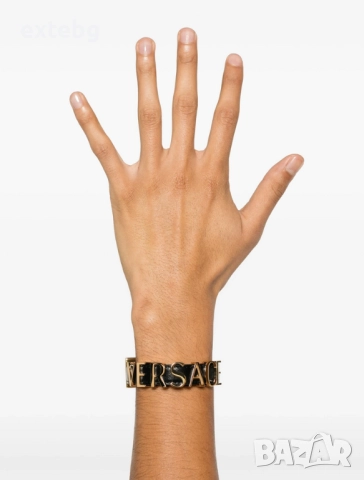 VERSACE нова оригинална дамска кожена гривна, снимка 6 - Гривни - 52182442