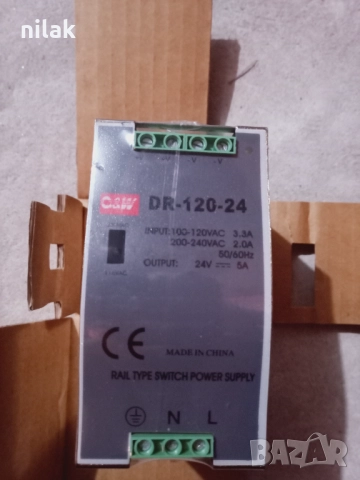 Захранващ блок  230/24V DC 5A