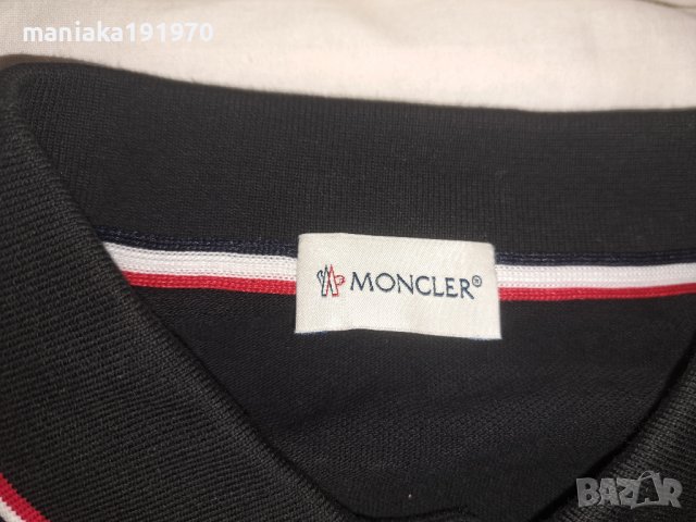 Moncler Maglia Polo Manica Lunga (М) мъжка блуза, снимка 9 - Блузи - 43237214