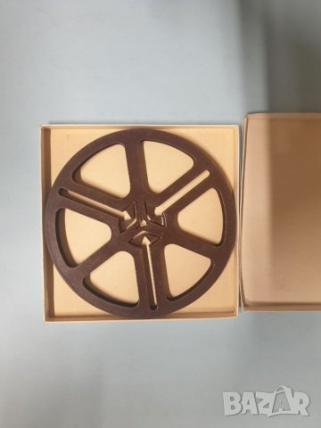 18см метална магнетофонна ролка Sound Mirror С кутия., снимка 4 - Декове - 40525442