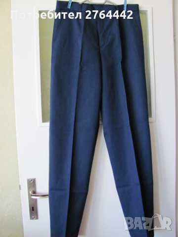Син панталон С размер, снимка 1 - Панталони - 32490646
