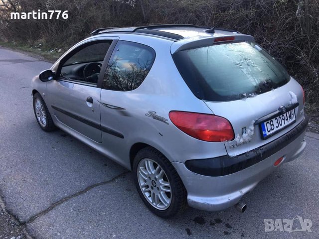 Peugeot 206 1.4i на части, снимка 5 - Автомобили и джипове - 28456641