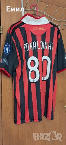 Ретро футболна тениска  на AC Milan , снимка 4 - Футбол - 50595448