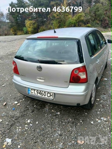 Продавам VW Polo 1.4 бензин/газ 2004г. плюс  8 зимни и летни гуми и 4 джанти. Цена 3500лв., снимка 3 - Автомобили и джипове - 52772872