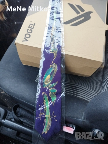 вратовръзка ръчно рисувана