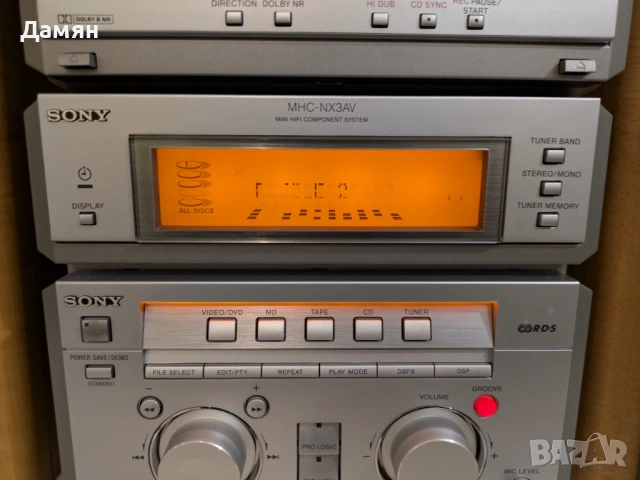 Стерео уредба Sony MHC-NX3AV 90 W + 90 W (DIN), снимка 4 - Аудиосистеми - 53056253