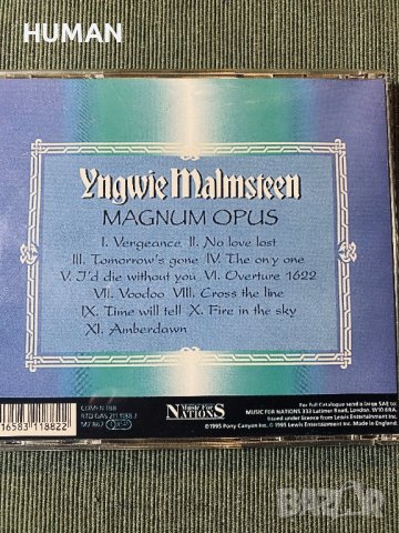 Yngwie Malmsteen - Joe Satriani , снимка 4 - CD дискове - 43597420