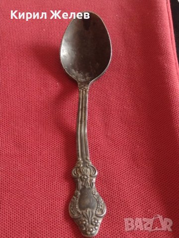 Стара лъжичка за кафе чай с маркировка МНЦ СССР рядка за КОЛЕКЦИЯ ДЕКОРАЦИЯ 27004