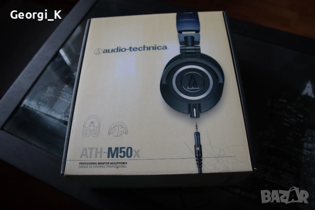 Слушалки  audio-technica ATH-M50x, снимка 2 - Слушалки и портативни колонки - 53301777