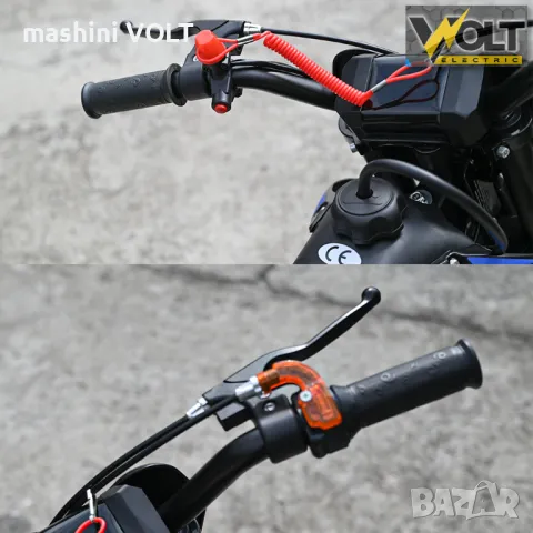 Детски бензинов кросов мотор, 50cc, DIRT BIKE, двутактов двигател, снимка 7 - Мотоциклети и мототехника - 47268083