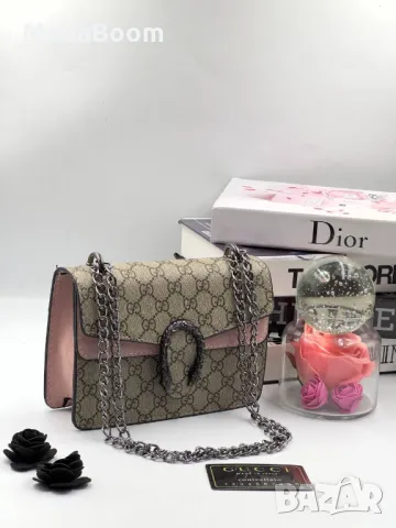 Gucci дамски чанти Различни цветове , снимка 2 - Чанти - 48854159