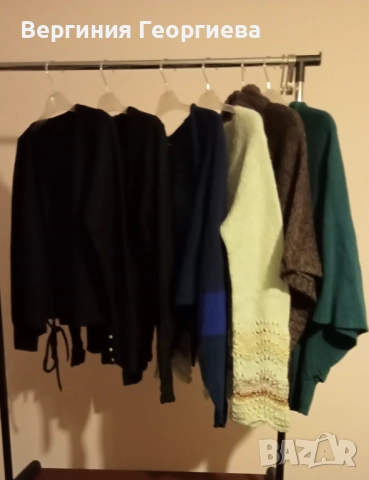 Жилетка с ламе, жилетки с качулка, пончо, пончо с качулка и други 