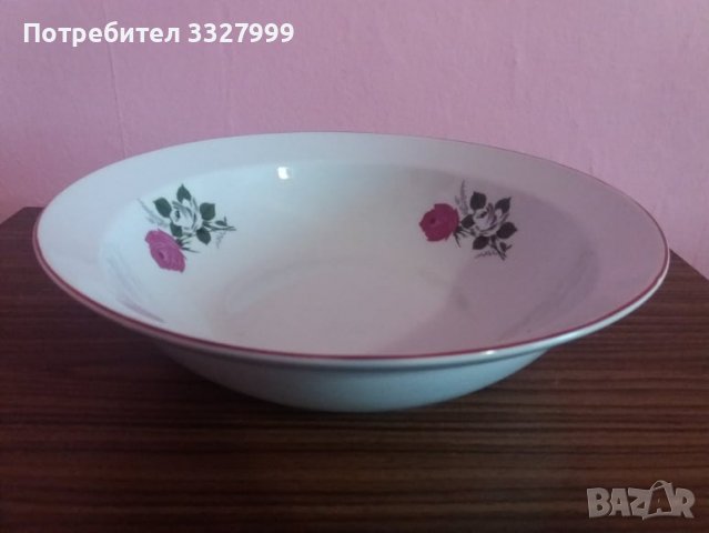 Стара Порцеланова чиния, снимка 9 - Чинии - 39957469