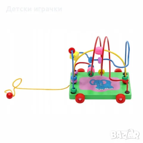 Интерактивен дървен образователен лабиринт, снимка 3 - Образователни игри - 49767990