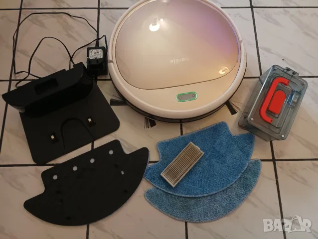 Робот, прахосмукачка Iseelife, сухо и мокро почистване. , снимка 5 - Прахосмукачки - 47279590