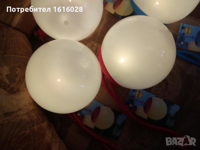 Нови Соларни лампи - топки за закачане с връзка,за къмпинг и градина.., снимка 12 - Соларни лампи - 38878646