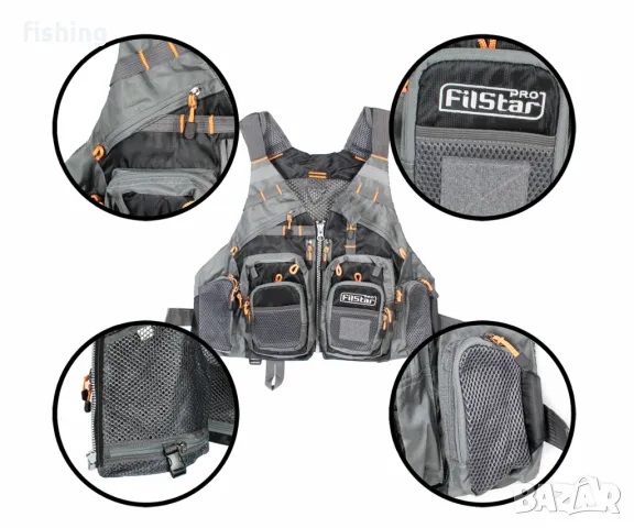 Елек FilStar River Premium, снимка 2 - Екипировка - 48058280