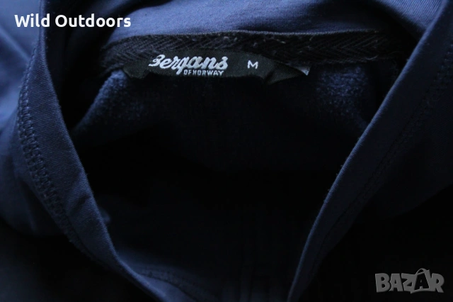 BERGANS OF NORWAY - мъжка стреч горница, размер М, снимка 6 - Спортни дрехи, екипи - 53343099