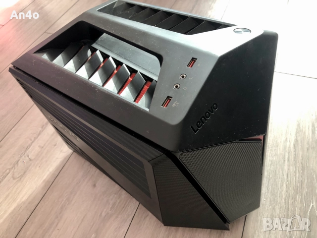 Продавам геймърси компютър Lenovo Ideacentre Y710 Cube (GTX 1060 6GB, i5, 12GB RAM, SSD + HDD), снимка 2 - Геймърски - 52567635