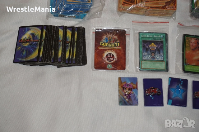 Лот от 1.4кг Различни Игри с Карти Yu-Gi-Oh/Duel Masters/Ninja Turtles/Fixeez/Свежите Супергерои, снимка 4 - Колекции - 51954298