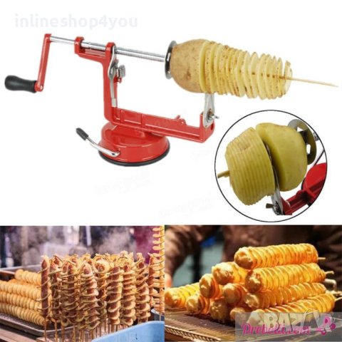Уред за спираловиден чипс , снимка 3 - Прибори за хранене, готвене и сервиране - 40801242